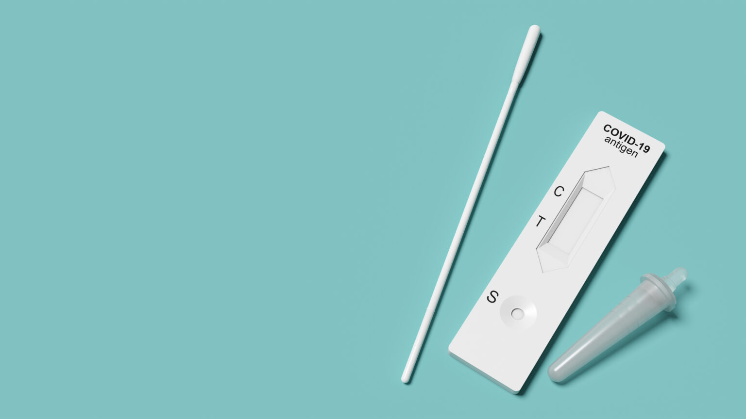 Image of a Covid-19 test