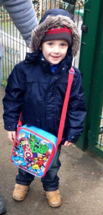 Young, smiling boy