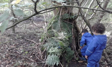 Den building presents many possibilities for mathematics through problem solving 