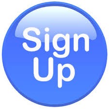 sign up button